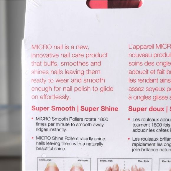 NIB MICRO nail Electric Nail Polisher - Picture 3 of 9